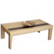 Table basse extensible